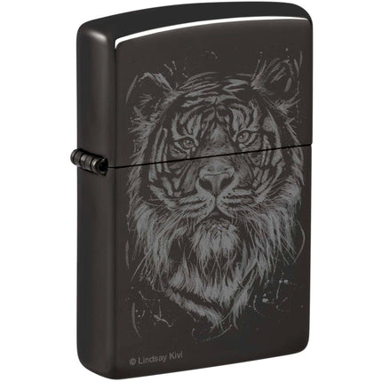 Zippo Lighter - The Big Cat Design Metal Construction Refillable Windproof | 48935 ,