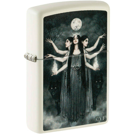 Zippo Lighter - Victoria Francés Metal Construction Refillable and Windproof | 48950 ,