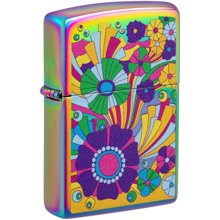Zippo Lighter - Vintage Flowers Metal Construction Refillable and Windproof | 48997 ,