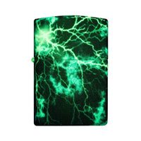 Zippo Pocket Lighter - 540 Color Lightning Design Brass Material Windproof | 48610 ,