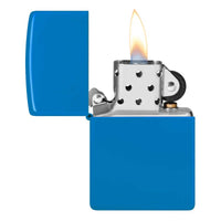 Zippo Pocket Lighter - Classic Sky Blue Matte Metal Windproof | 48628 ,
