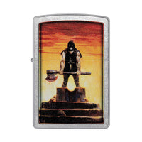Zippo Pocket Lighter - Frank Frazetta Executioner Windproof Metal Construction | 48556 ,