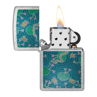 Zippo Pocket Lighter - John Smith Gumbula Chrome Metal Windproof | 48626 ,