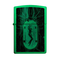 Zippo Pocket Lighter - Tube Woman Design Refillable Genuine Windproof Metal | 48520 ,