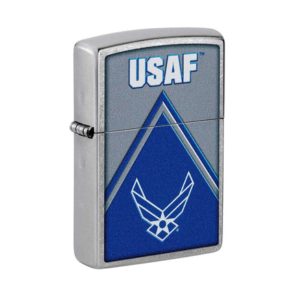 Zippo Pocket Lighter - U.S. Air Force Refillable Windproof Metal Construction | 48551 ,