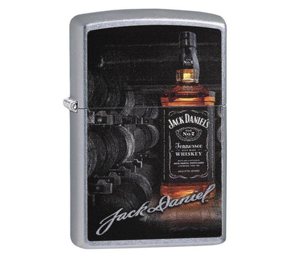 Zippo Street Chrome Finish Lighter - Jack Daniel's | 29570 ,