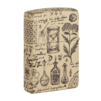 Zippo Windproof Lighter - Alchemy Design Matte Beige Metal | 49803 ,