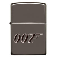 Zippo Windproof Lighter - Armor James Bond 007 Design High Polish Black Ice | 49283 ,