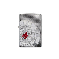 Zippo Windproof Lighter - Armor Poker Chip Design High Polish Chrome Finish | 49058 ,