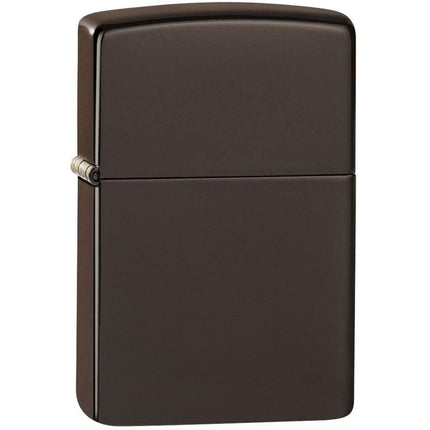 Zippo Windproof Lighter - Classic Brown Finish Metal Construction Refillable | 49180 ,