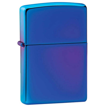 Zippo Windproof Lighter - Classic High Polish Cool-Toned Indigo Finish Metal | 29899 ,