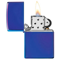 Zippo Windproof Lighter - Classic High Polish Cool-Toned Indigo Finish Metal | 29899 ,