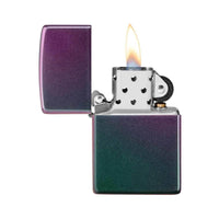 Zippo Windproof Lighter - Classic Iridescent Brushed Chrome | 49146 ,