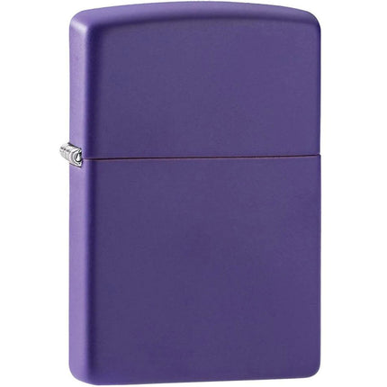 Zippo Windproof Lighter - Classic Purple Matte Metal Construction Refillable | 237 ,