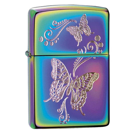 Zippo Windproof Lighter - Classic Rainbow Multi Color Metal Finish | 151-079815 ,