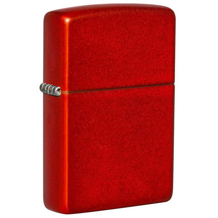 Zippo Windproof Lighter - Classic Rich Metallic Red with Anodized Finish | 49475 ,