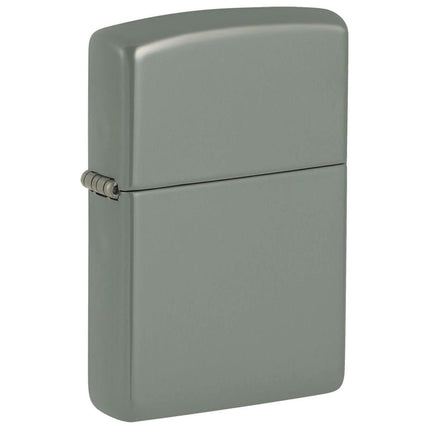 Zippo Windproof Lighter - Classic Smooth Sage Silver Finish Refillable | 49843 ,