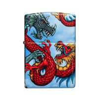 Zippo Windproof Lighter - Dragon Design with 540 Color Process Refillable | 49354 ,