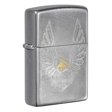 Zippo Windproof Lighter - Harley-Davidson Two-Tone Process Eagle Design | 49464 ,