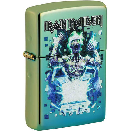 Zippo Windproof Lighter - Iron Maiden High Polish Teal | 49816 ,