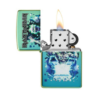 Zippo Windproof Lighter - Iron Maiden High Polish Teal | 49816 ,