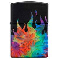 Zippo Windproof Lighter - Marijuana Leaves Design with 540 Color Process | 49534 ,