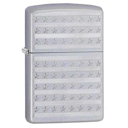 Zippo Windproof Lighter - Patriotic Design Chrome | 49132 ,