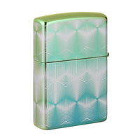 Zippo Windproof Lighter - Pattern Design High Polish Teal | 49813 ,