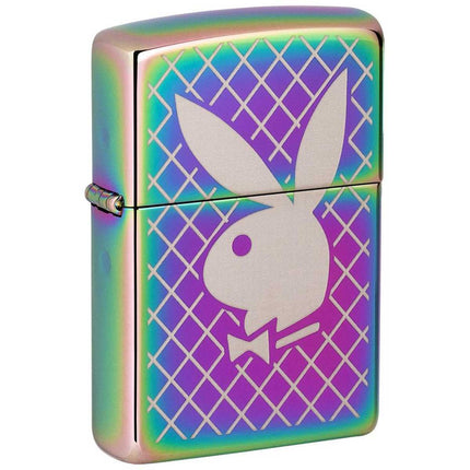 Zippo Windproof Lighter - Playboy Rabbit Logo Design Multi Color Base Finish | 49344 ,