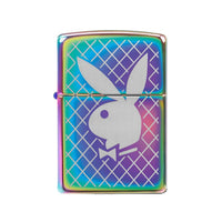 Zippo Windproof Lighter - Playboy Rabbit Logo Design Multi Color Base Finish | 49344 ,