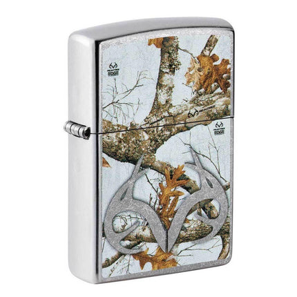 Zippo Windproof Lighter - Realtree Edge Colors Street Chrome | 49818 ,