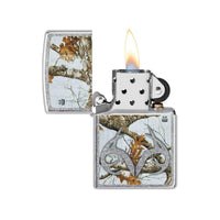 Zippo Windproof Lighter - Realtree Edge Colors Street Chrome | 49818 ,