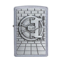 Zippo Windproof Lighter - Safe with Gold Cash Surprise Chrome Finish Metal | 29555 ,