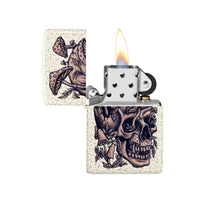 Zippo Windproof Lighter - Skullshroom Design Mercury Glass | 49786 ,