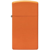 Zippo Windproof Lighter - Slim Orange Matte Metal Construction Refillable | 1631 ,
