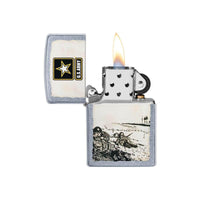 Zippo Windproof Lighter - U.S. Army Street Chrome | 49152 ,