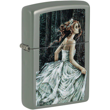 Zippo Windproof Lighter - Victoria Francés Distraught Bride Design All-Metal | 48971 ,