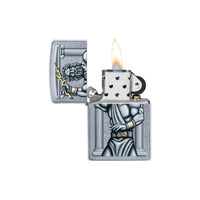 Zippo Windproof Lighter - Zeus Design Street Chrome | 49137 ,