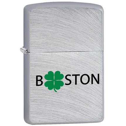 Zippo Windproof Pocket Lighter - Boston Clover | AD411 ,