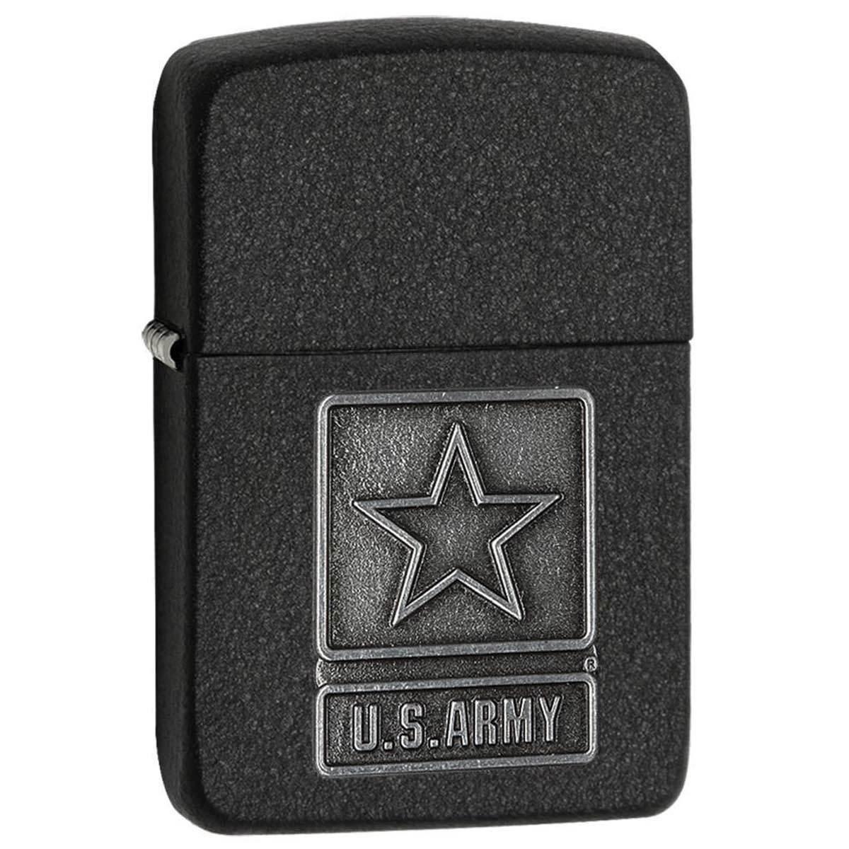 Zippo Windproof Pocket Lighter - U.S. Army Black Crackle | 28583