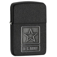 Zippo Windproof Pocket Lighter - U.S. Army Black Crackle | 28583 ,