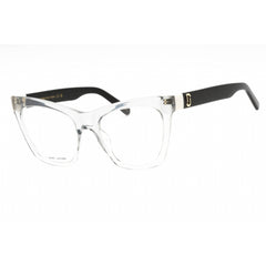 Marc Jacobs Women's Eyeglasses - Grey Black Plastic Cat Eye Frame | MARC 649 0R6S 00