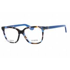 Guess Women's Eyeglasses - Blue/Other Plastic Full Rim Cat Eye Frame | GU2937-N 092
