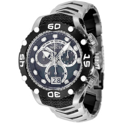 Invicta Men's Watch - Subaqua Noma VIII Chronograph Black/Silver Tone Bracelet | 47291
