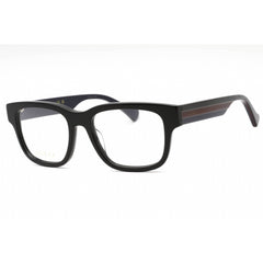 Gucci Men's Eyeglasses - Black Rectangular Full Rim Frame Clear Lens | GG1303O 003