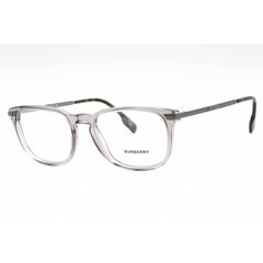 Burberry Men's Eyeglasses - Grey Plastic Full Rim Rectangular Frame | 0BE2369 4021