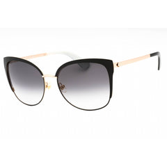 Kate Spade Women's Sunglasses - Black Gold Metal Cat Eye Frame | Genice/S 0RRC 00