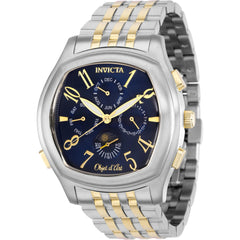 Invicta Men's Watch - Objet D Art Automatic Blue Dial Two Tone Steel Bracelet | 37657