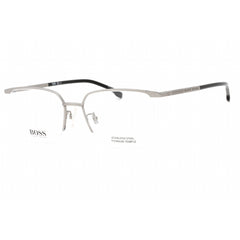 Hugo Boss Men's Eyeglasses - Matte Ruthenium Half Rim Frame | BOSS 1225/F 0R81 00