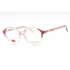 Levi's Women's Eyeglasses - Cherry Plastic Full Rim Round Frame | LV 1054 08CQ 00
